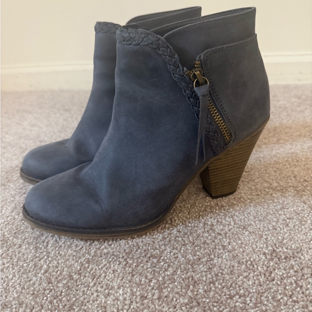 MIA Avery Braided Bootie size 8.5 color Navy